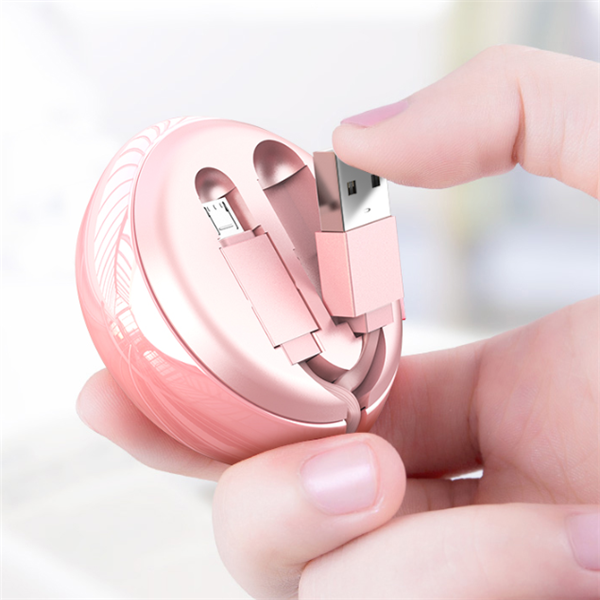Retractable USB Fast Charging Cable for Android Phones