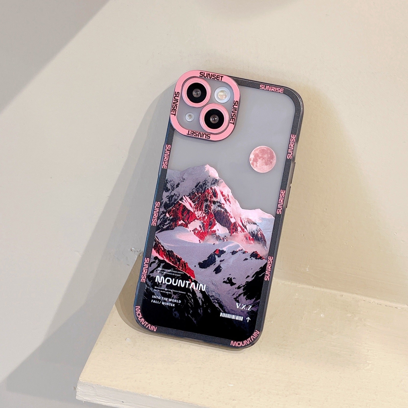 Snow Mountain Silicone Case for Mobile Phones