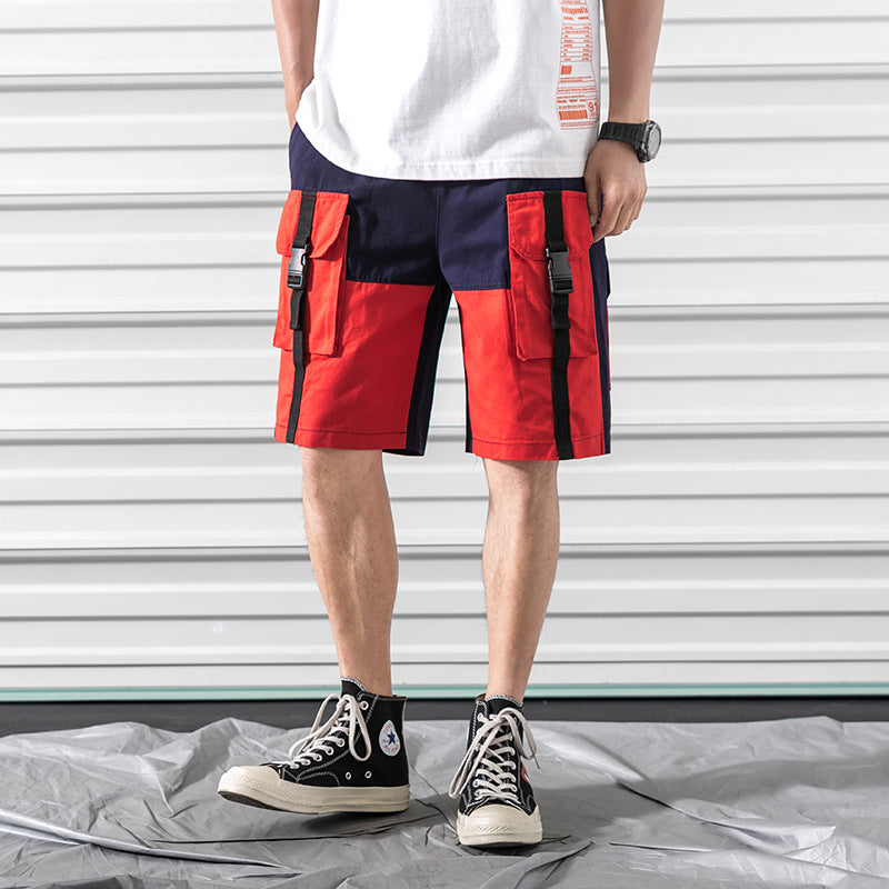 Men's Loose Fit Multi-Pocket Cargo Shorts