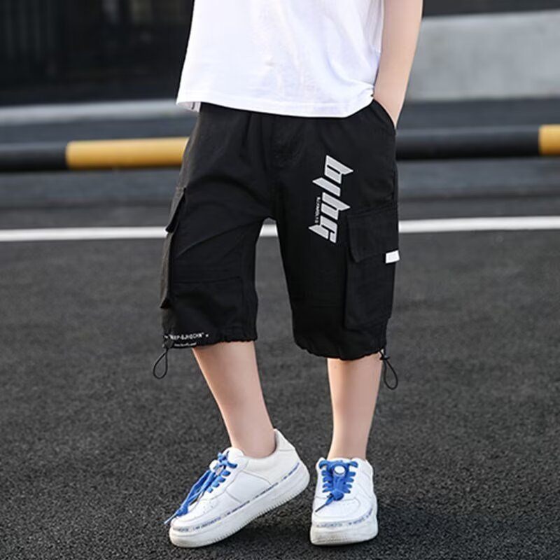Men's Japanese Loose Multi-Pocket Cargo Shorts