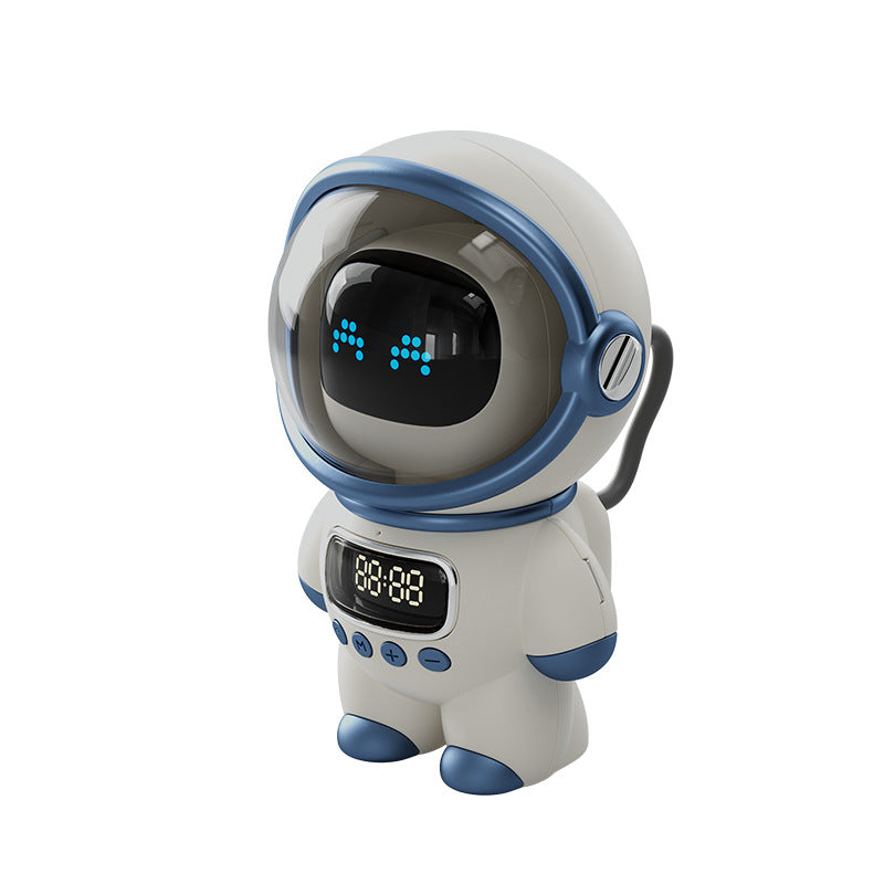 Bluetooth Smart AI Interactive Speaker Clock with Card Slot